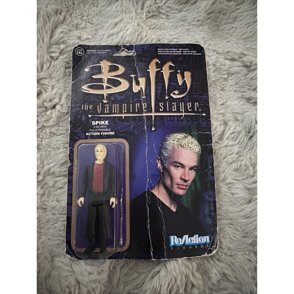 Funko X Super7 Reaction‎ Action Figure Buffy The Vampire Slayer Spike 2014